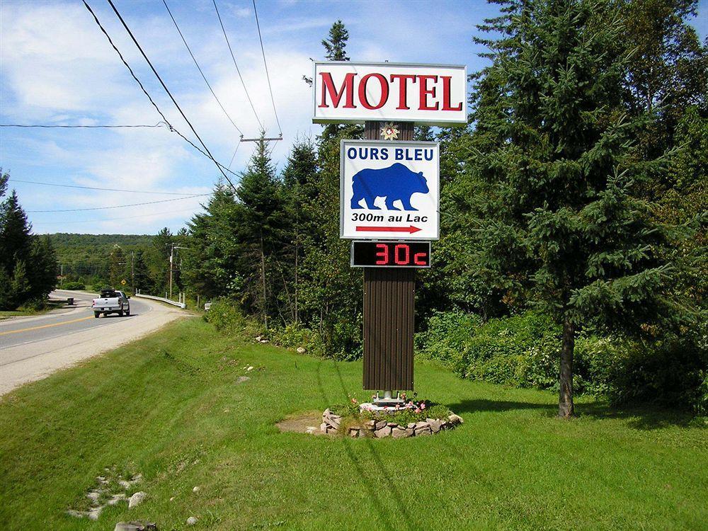 Motel Ours Bleu Lac-Saguay Exterior foto